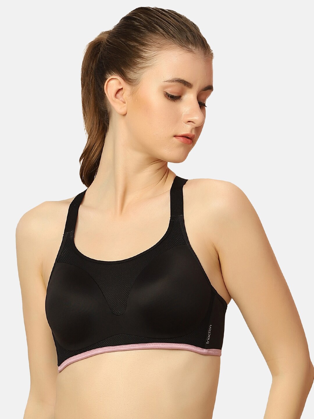 

Triumph Non Padded Minimizer Sheen Elegant Non-Wired Bra, Black