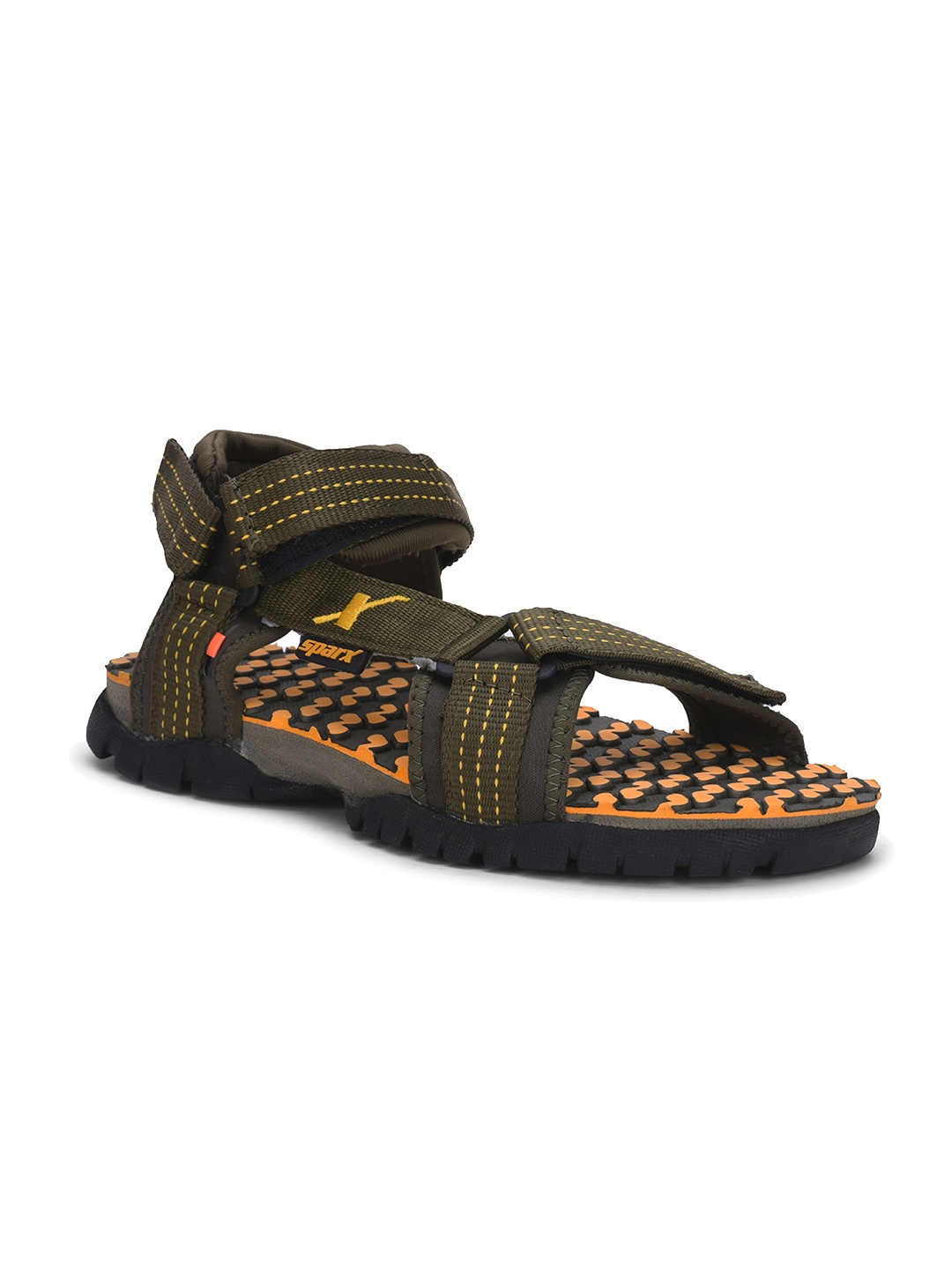 

Sparx Men Floater Sports Sandal, Olive