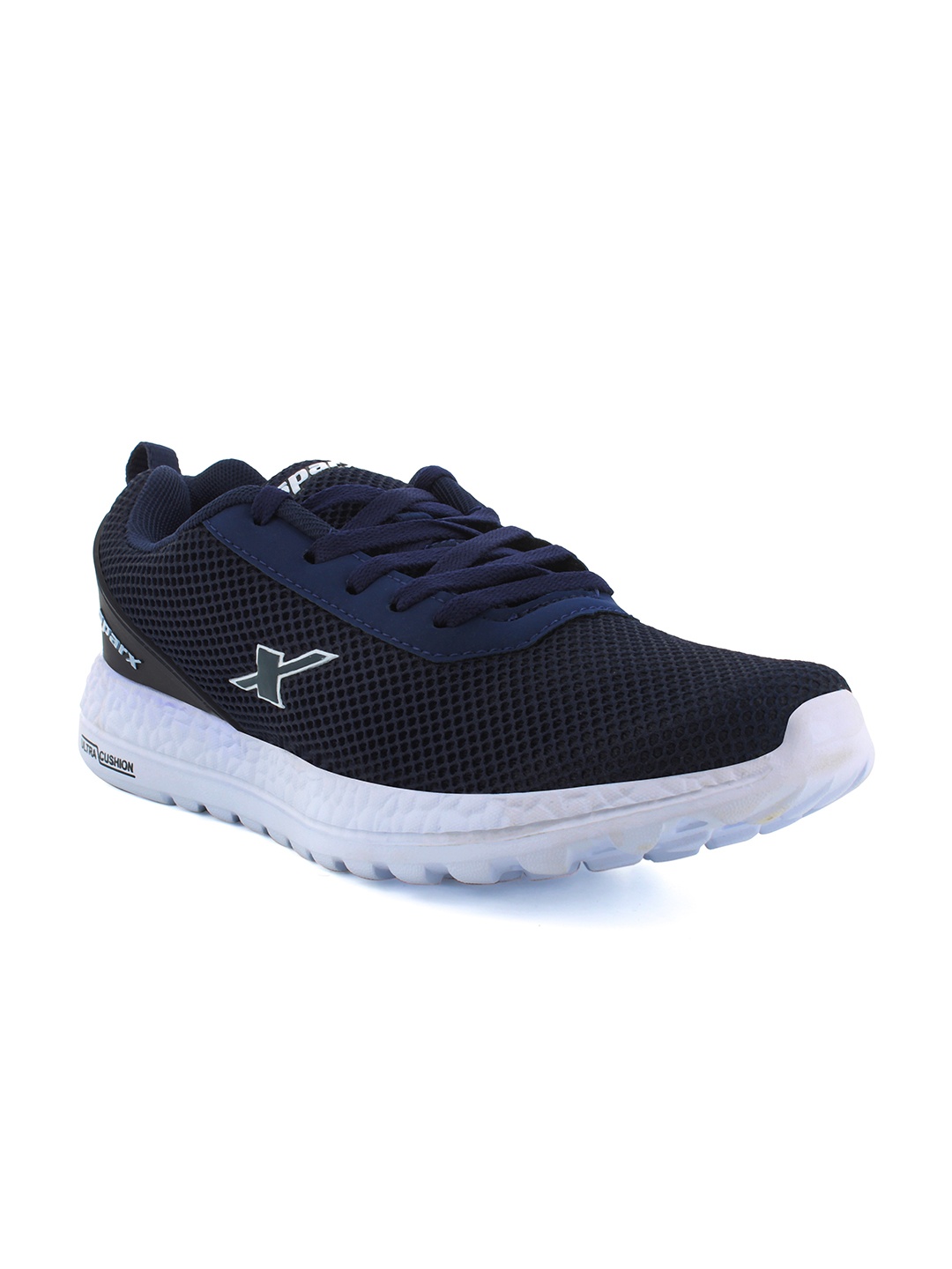 

Sparx Men Mesh Running Non-Marking Shoes, Navy blue