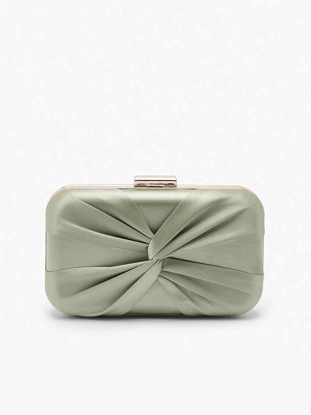 

Boohoo Entwined Detail Box Clutch, Sea green