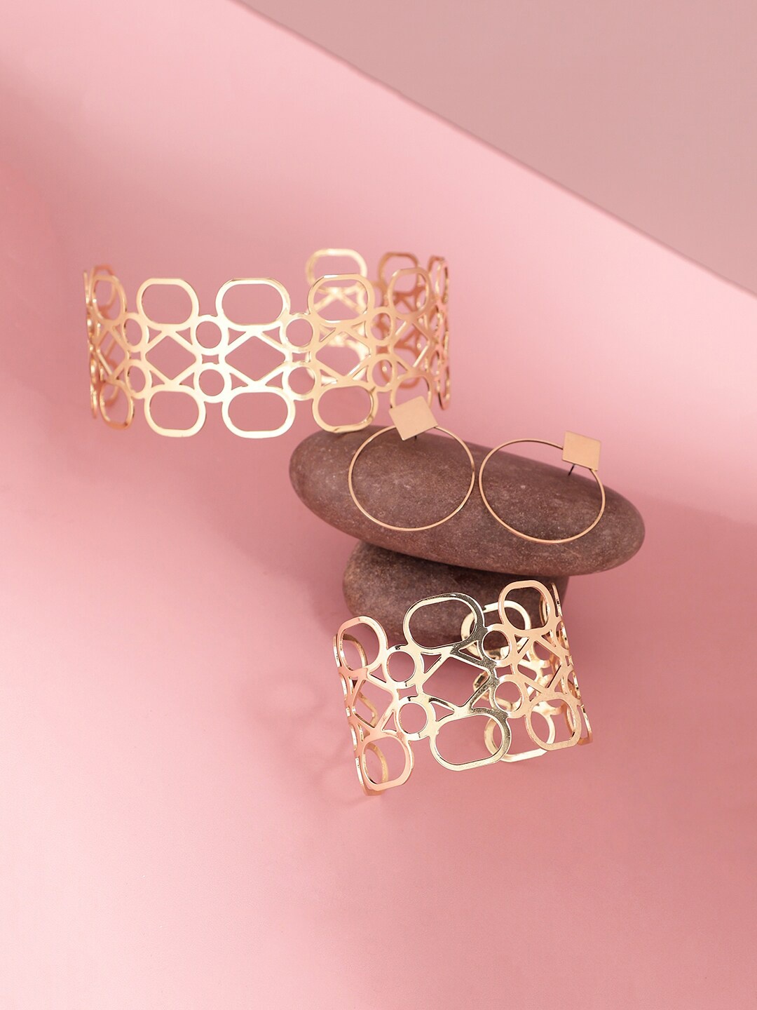 

SOHI Gold-Plated Jewellery Set