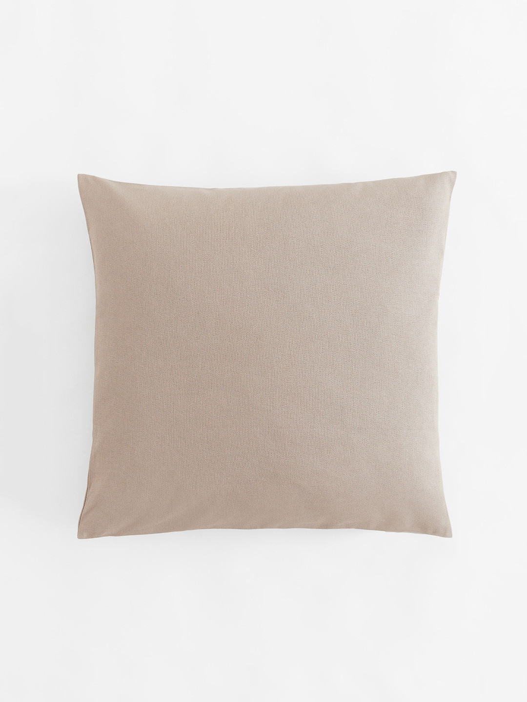 

H&M Beige Cotton Canvas Cushion Cover