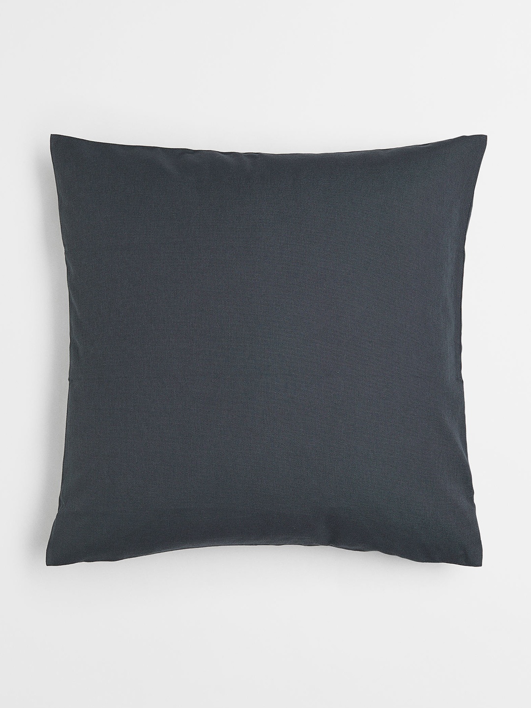 

H&M Grey Pure Cotton Canvas Cushion Cover