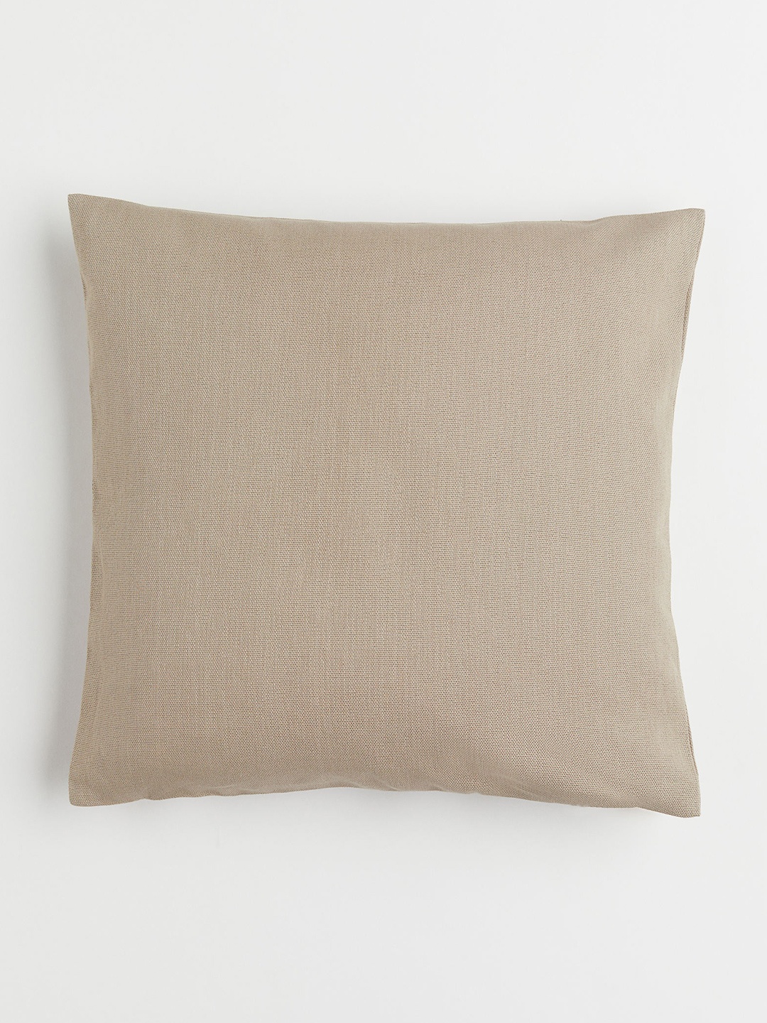

H&M Beige-Colored Pure Cotton Canvas Cushion Cover