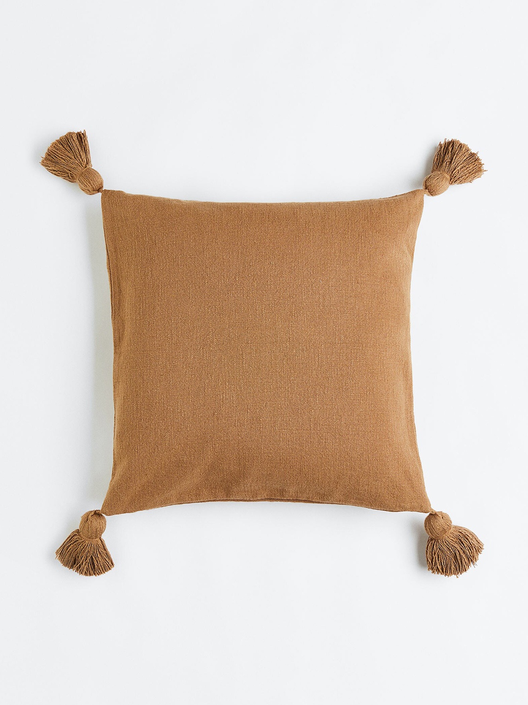 

H&M Beige-Colored Tasselled Cushion Cover