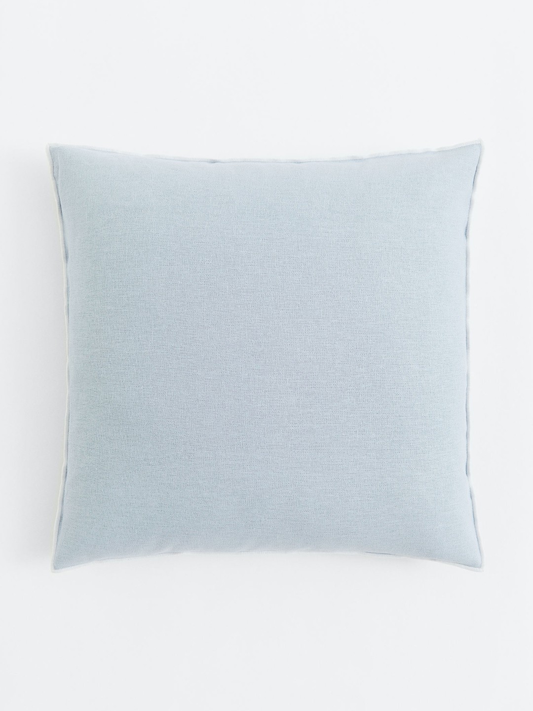 

H&M Blue Linen-Blend Cushion Cover