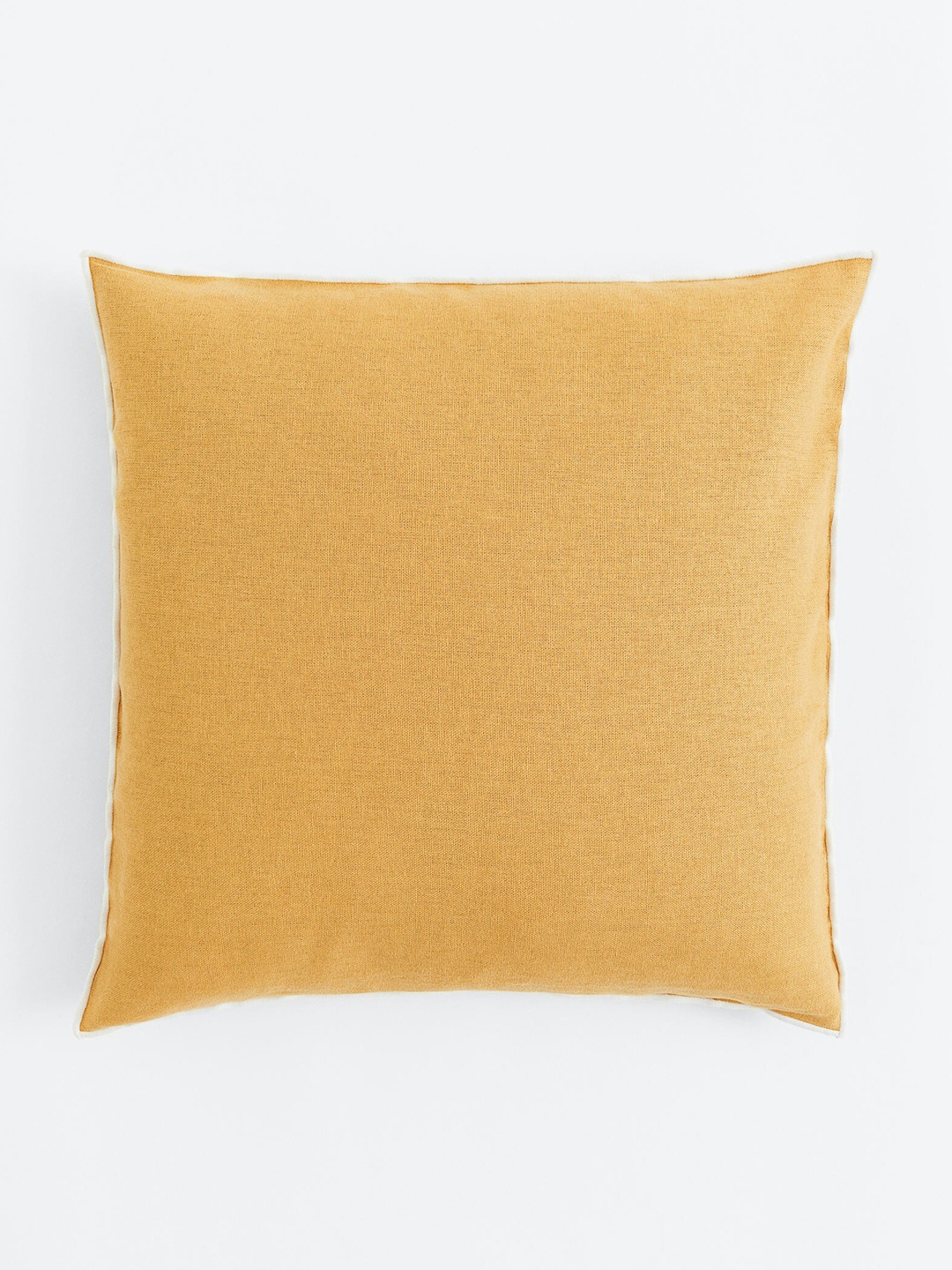 

H&M Yellow Linen-Cotton Cushion Cover