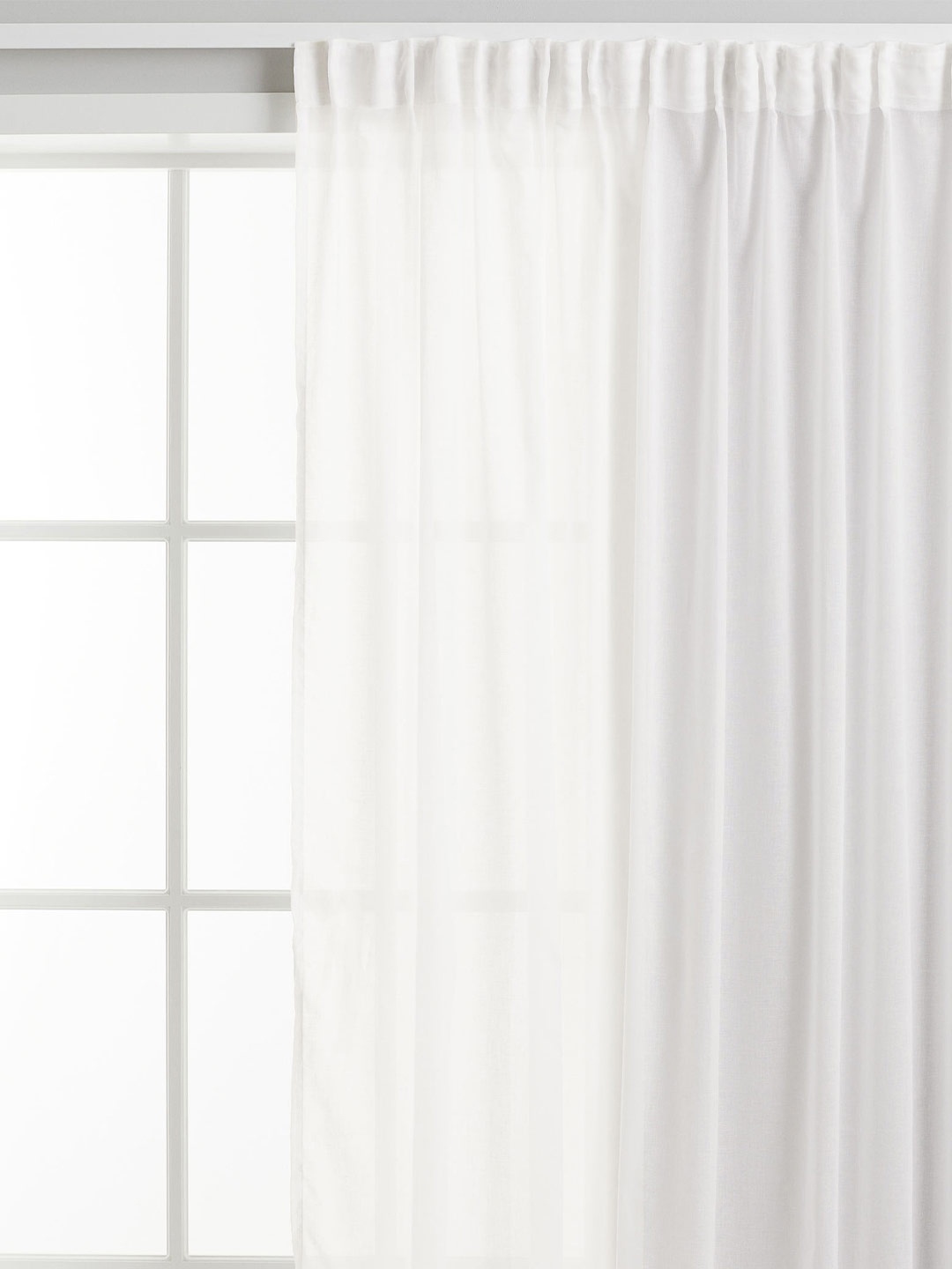 

H&M White Wide Multiway Curtain Length