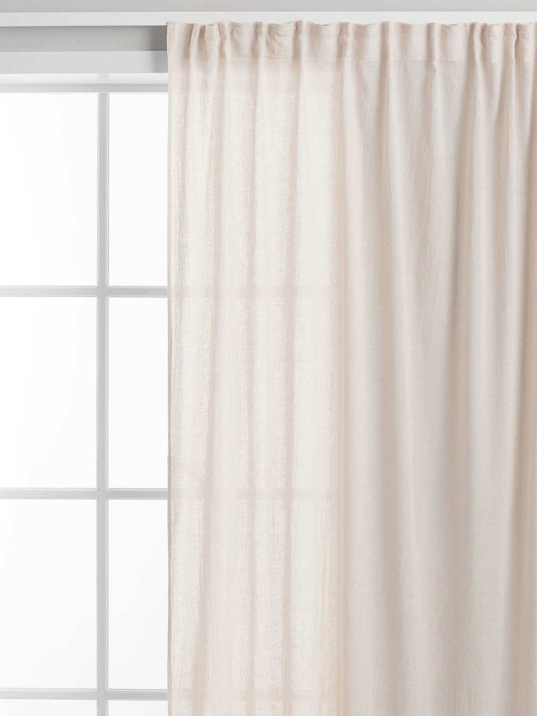 

H&M Beige Wide Multiway Curtain Length