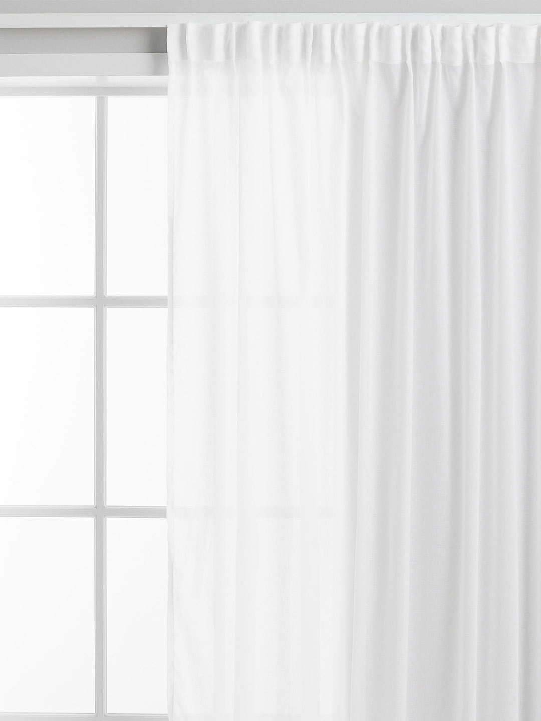 

H&M White Wide Multiway Curtain Length