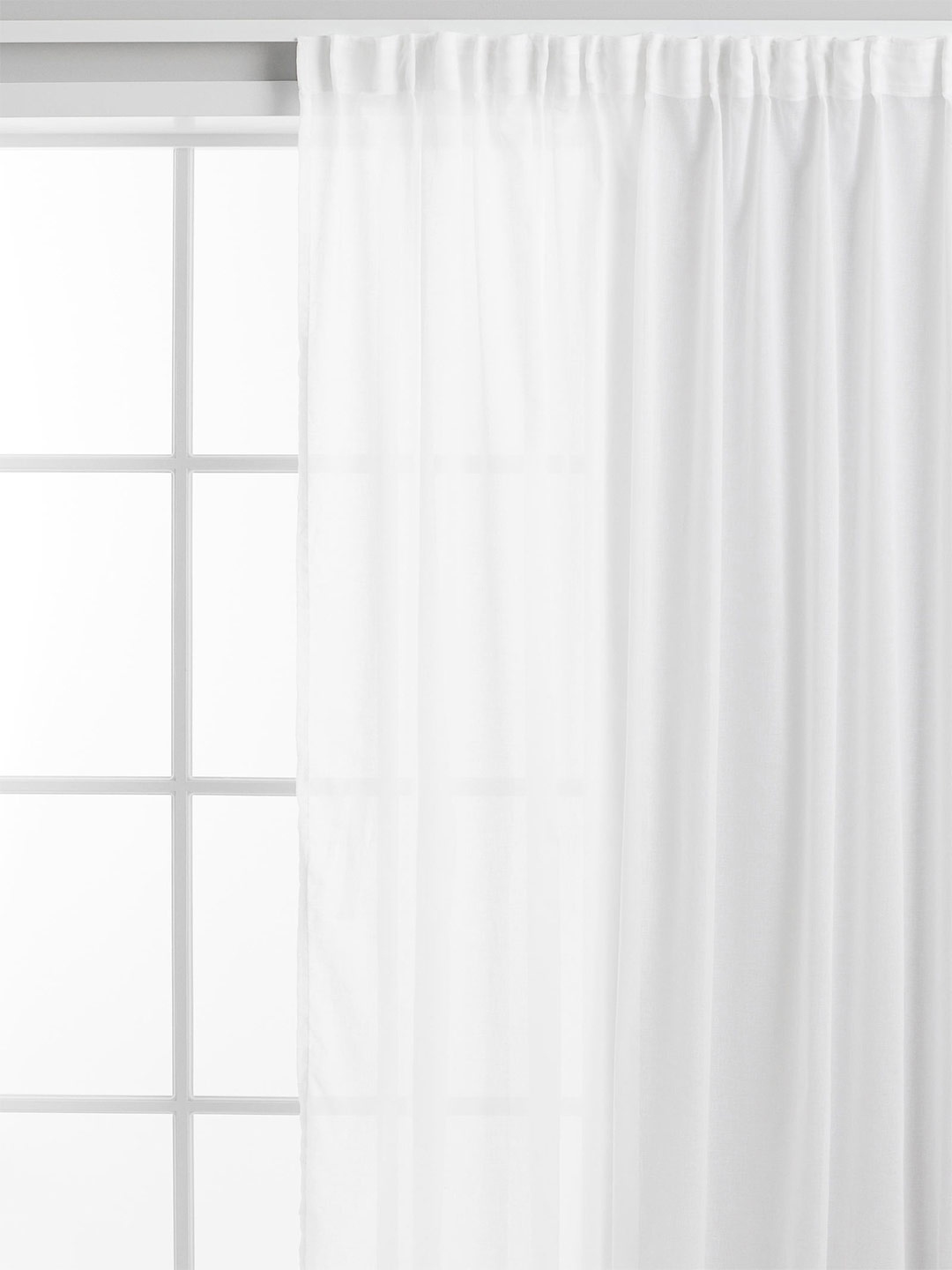 

H&M White Wide Multiway Curtain Length