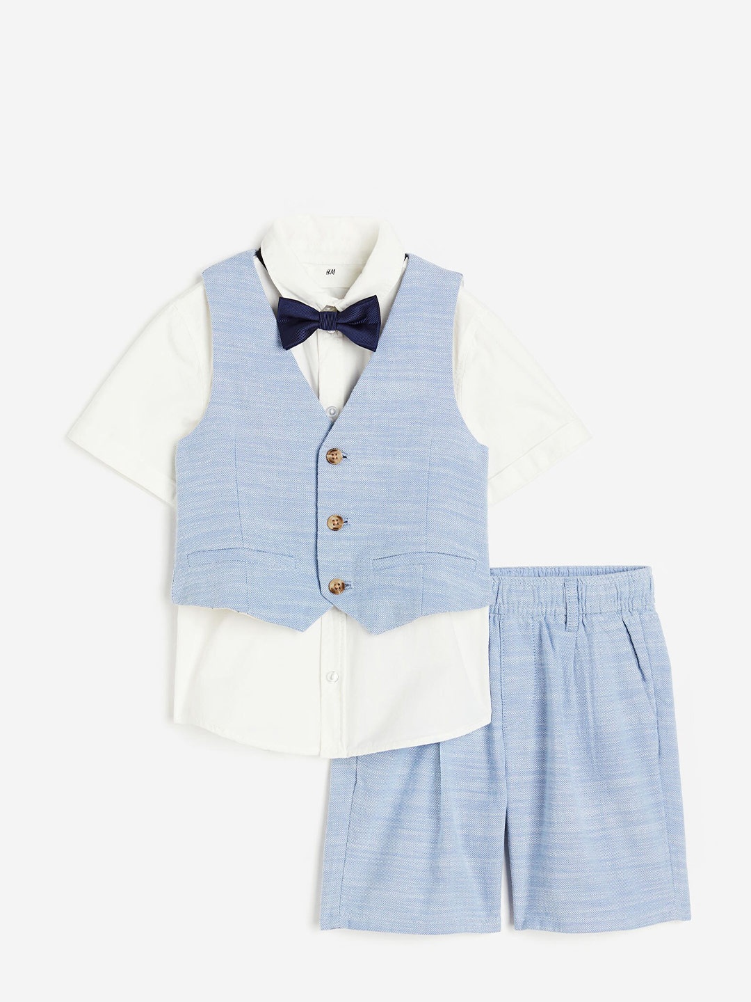 

H&M Boys 4-Piece Dressy Set, Blue