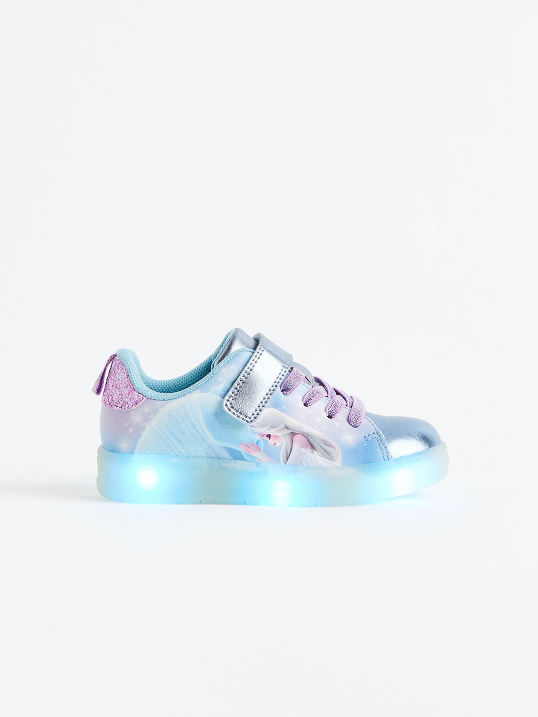 

H&M Girls Flashing Trainers, Blue