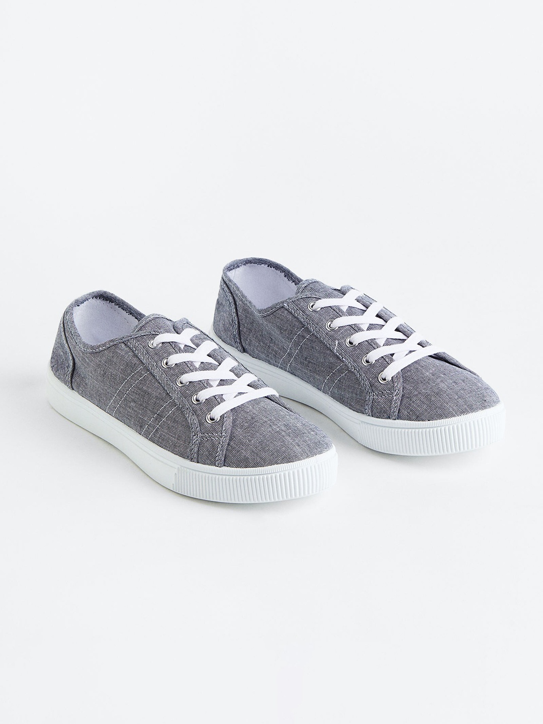 

H&M Women Canvas Trainers, Blue
