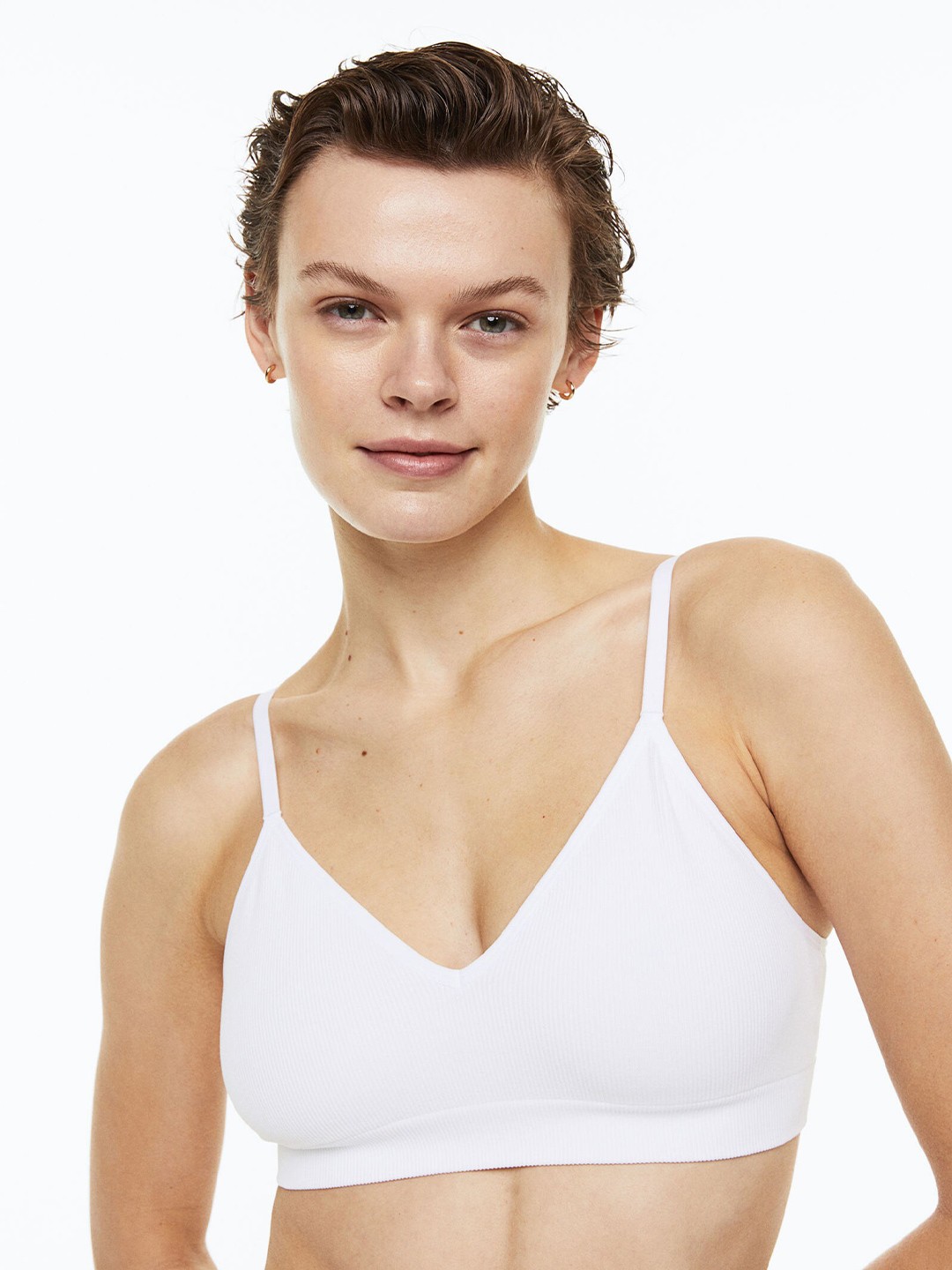 

H&M Padded Bra, White