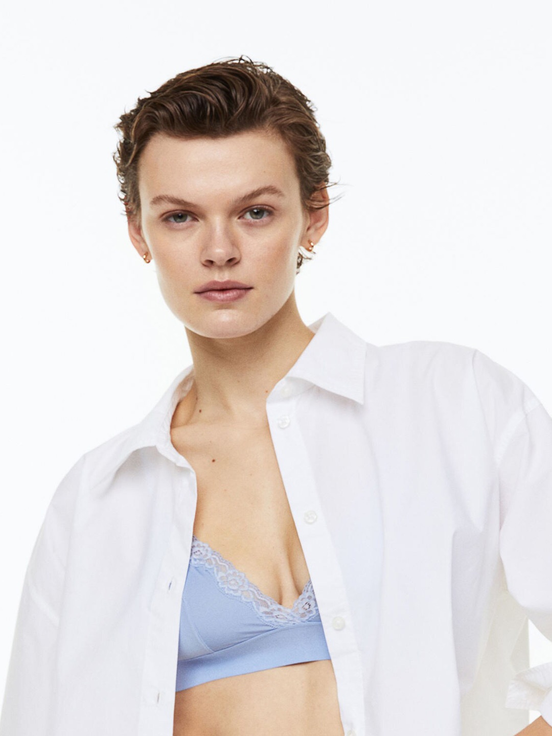 

H&M 2-Pack Soft Jersey Bras, Black