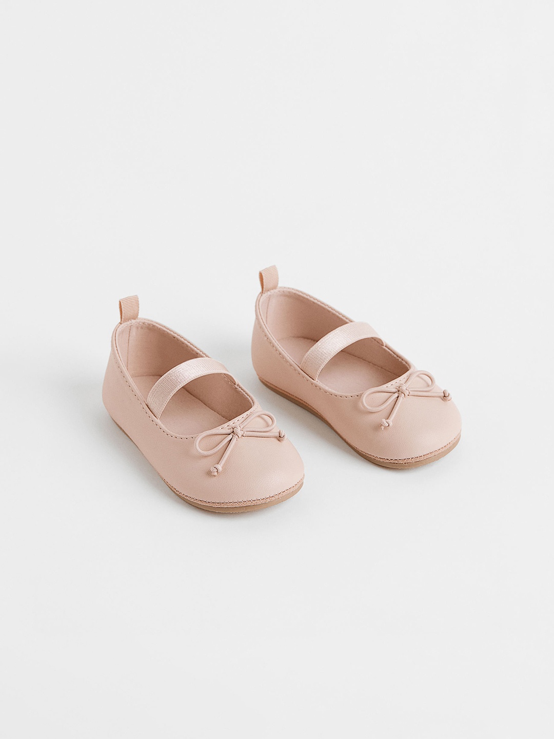 

H&M Girls Ballet Pumps, Beige