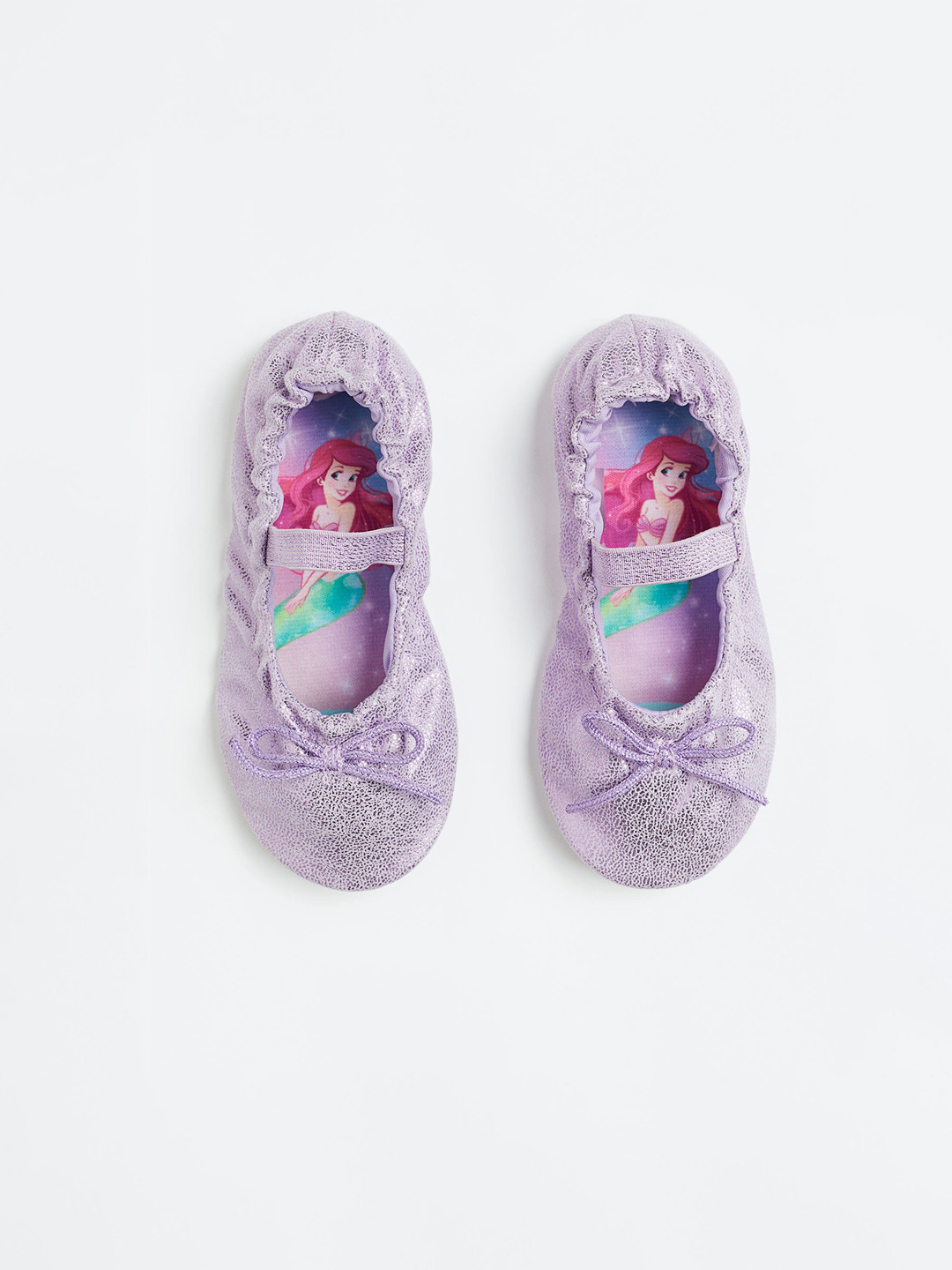 

H&M Girls Shimmering Ballet Shoes, Purple