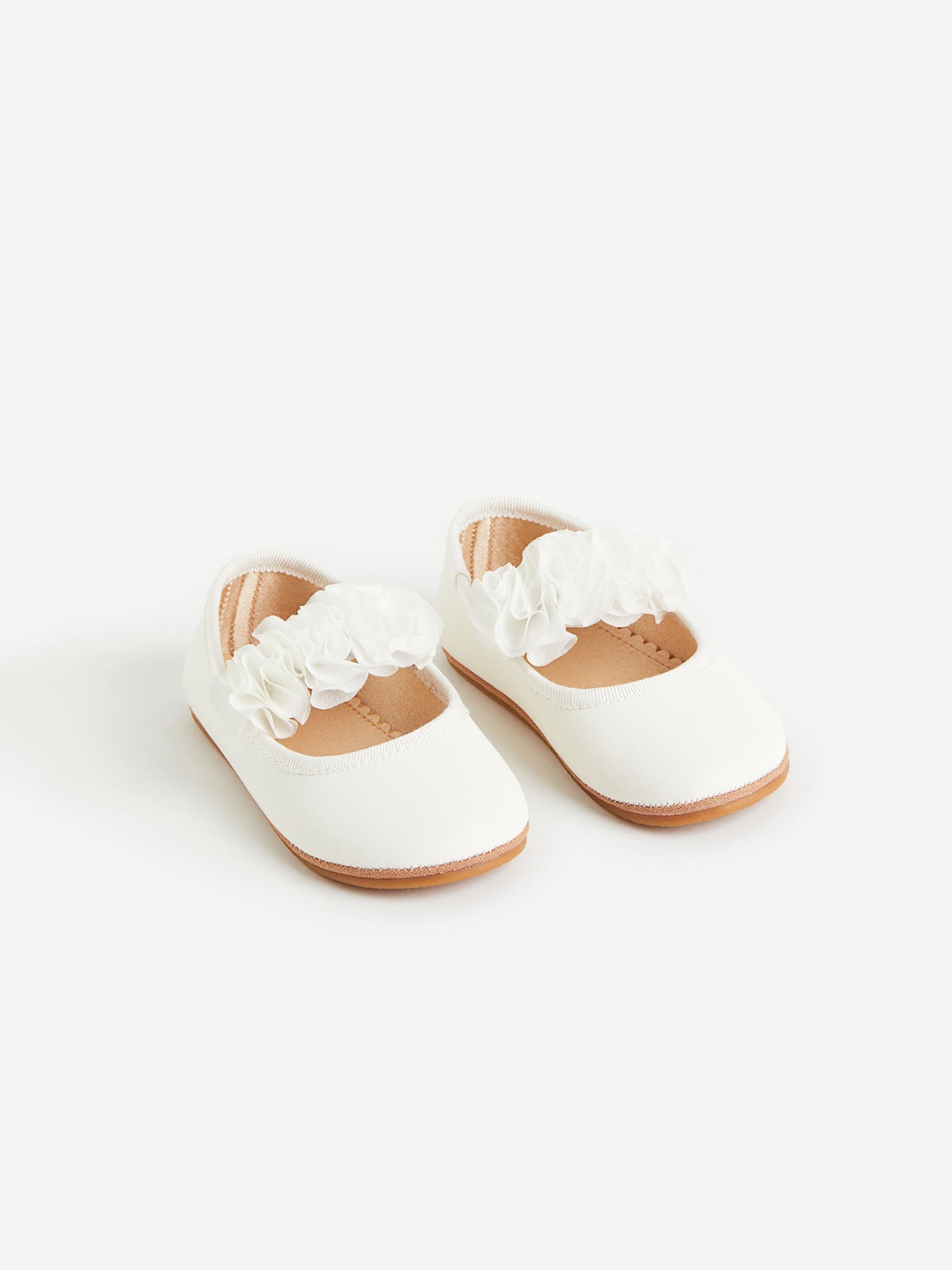 

H&M Boys Ballet Pumps, White
