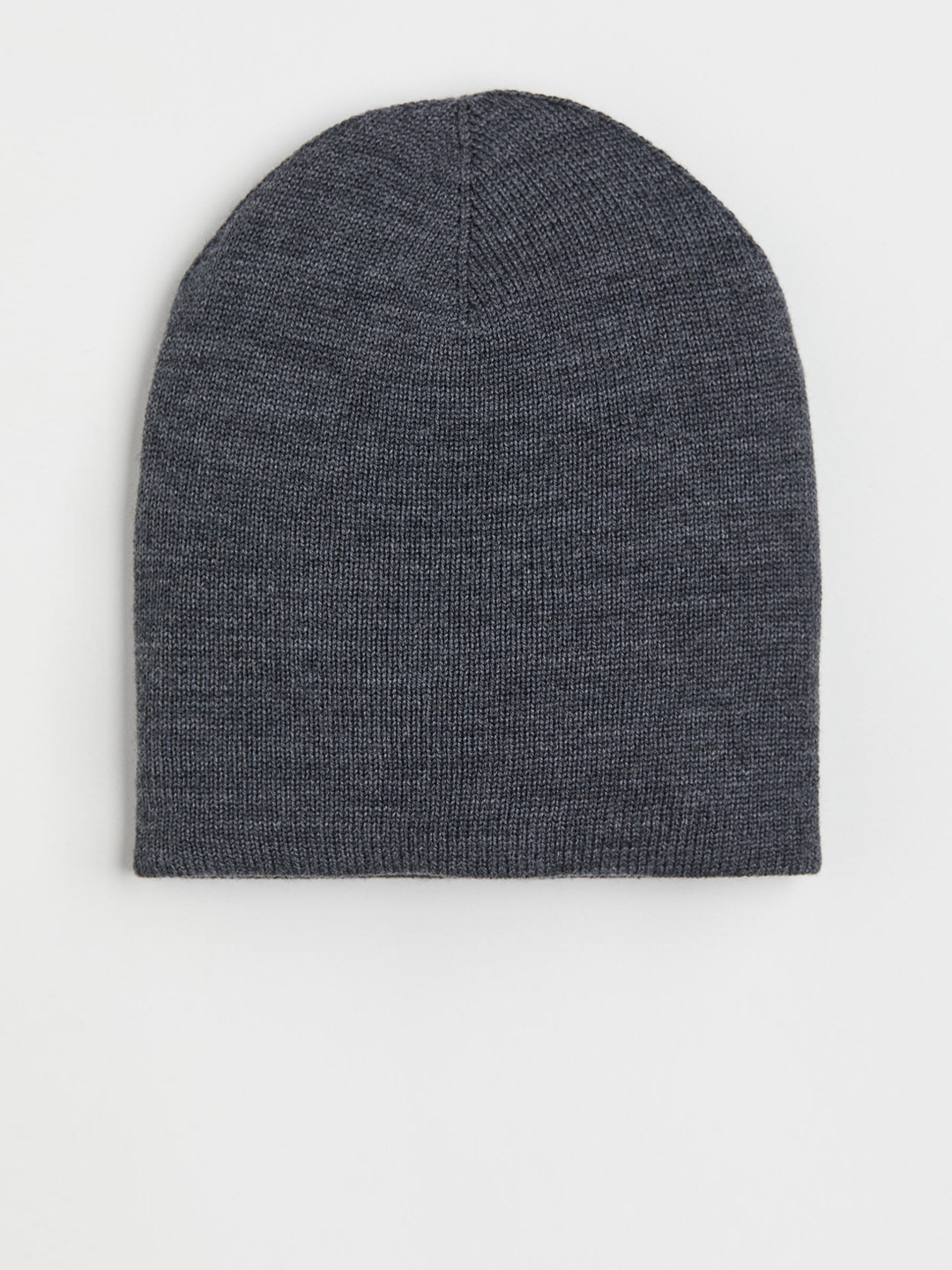 

H&M Boys Fine-Knit Wool Hat, Grey