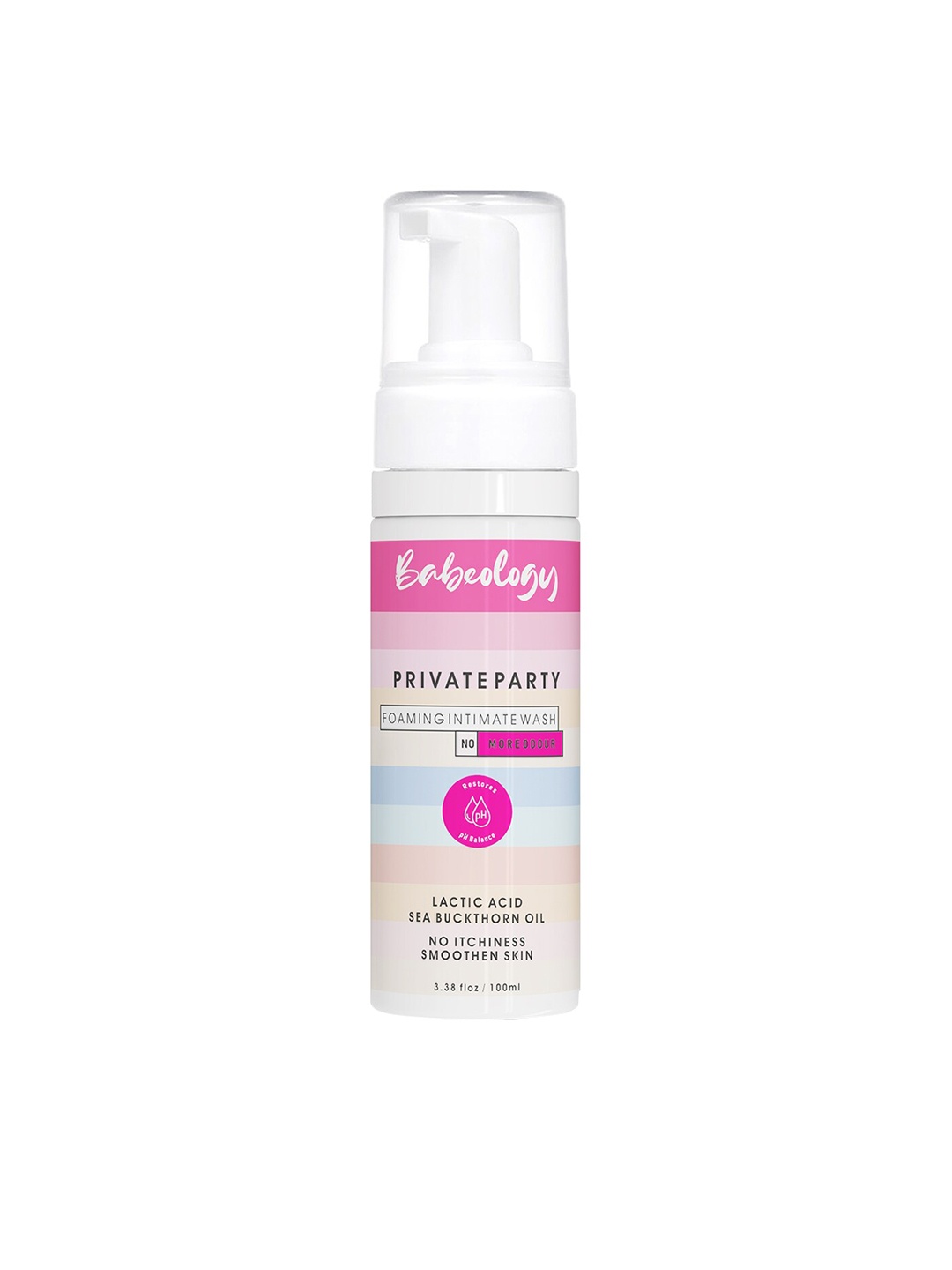 

BABEOLOGY Foaming Intimate Wash pH Balances - 100ml, White