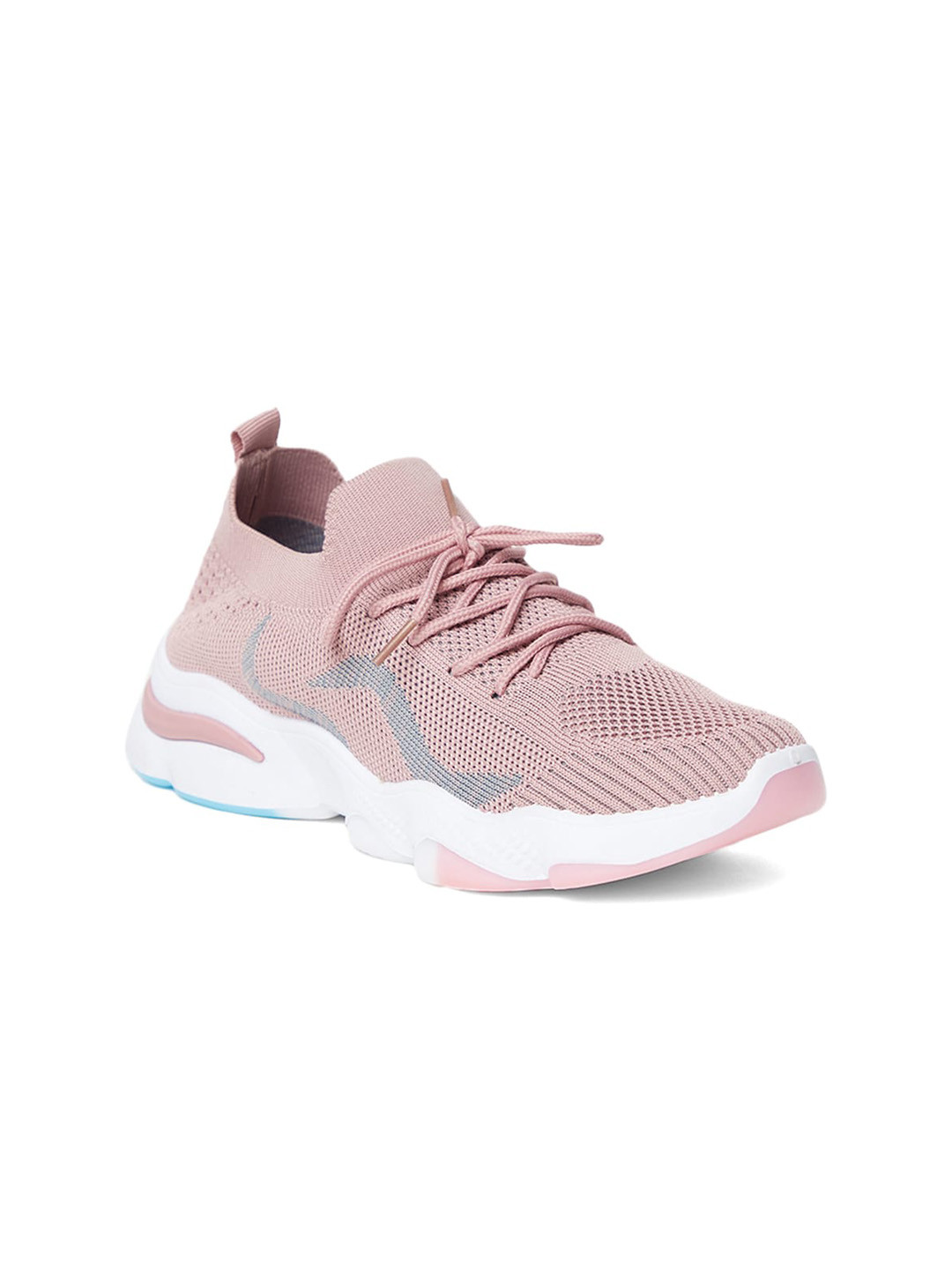 

MOZAFIA Women Woven Design Sneakers, Pink