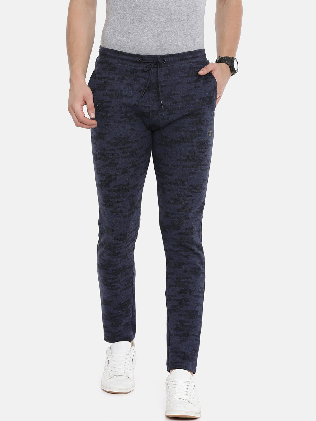 

Proline Men Printed Sports Track Pant, Blue