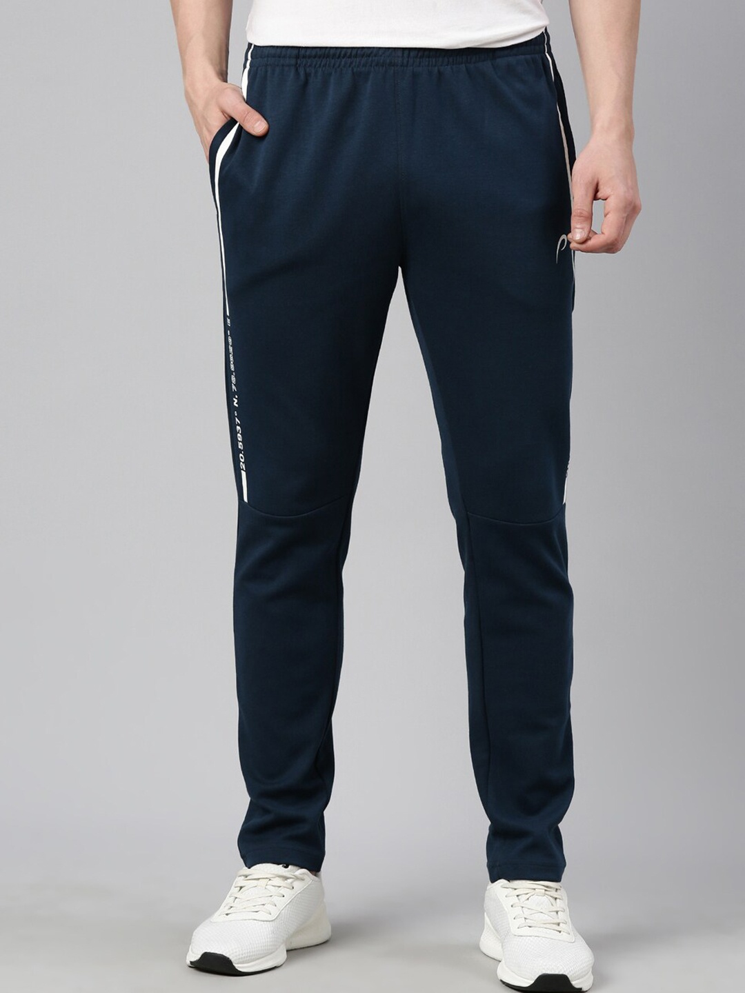 

Proline Men Mid Rise Cotton Sports Track Pants, Teal