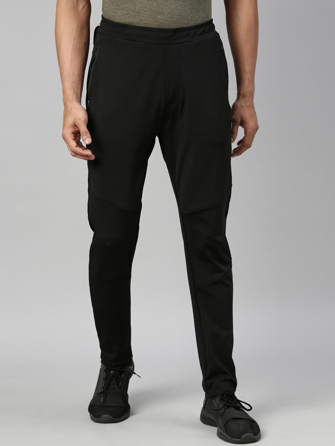 

Proline Men Mid-Rise Track Pants, Black
