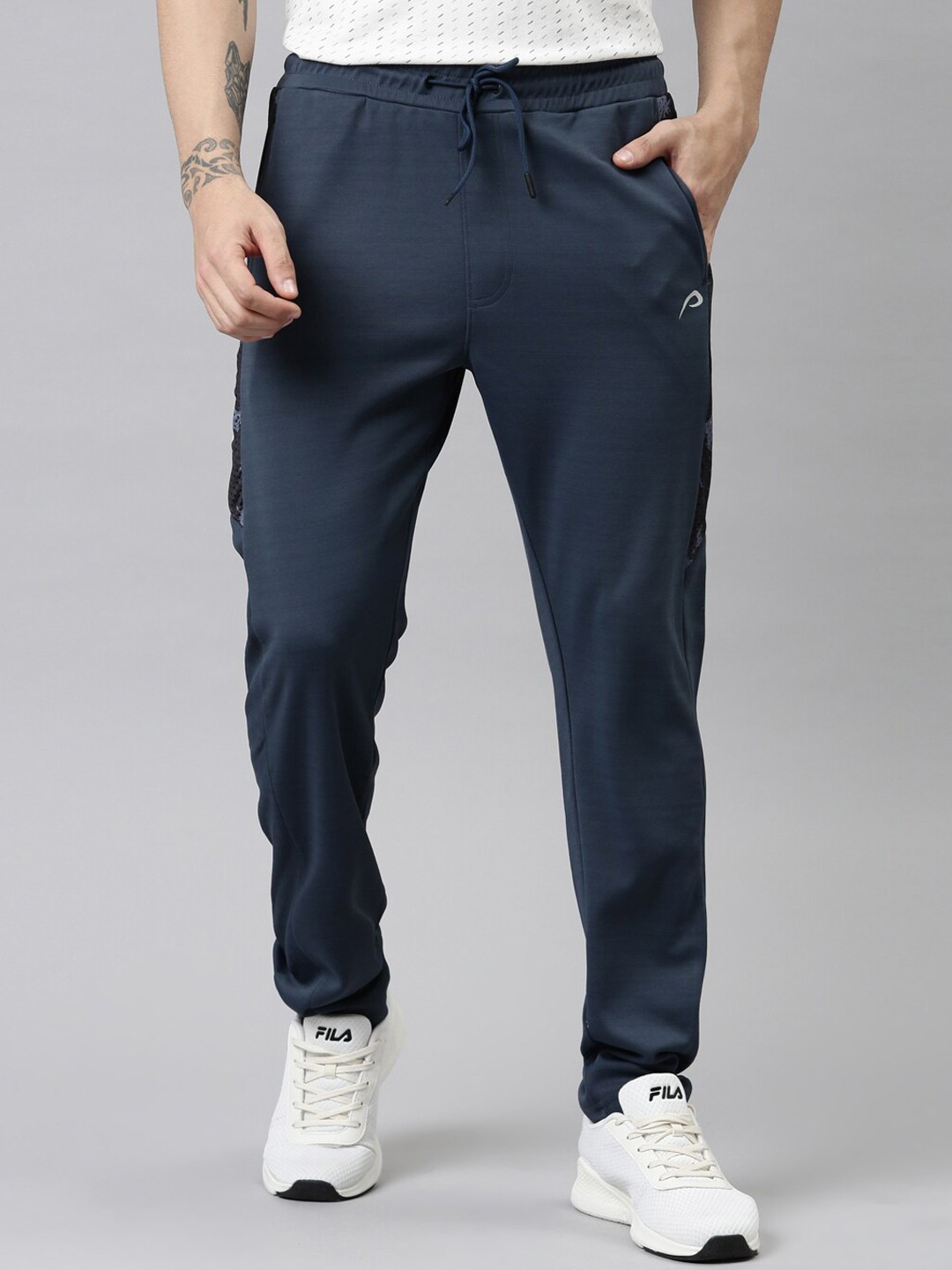 

Proline Men Mid-Rise Cotton Track Pant, Blue