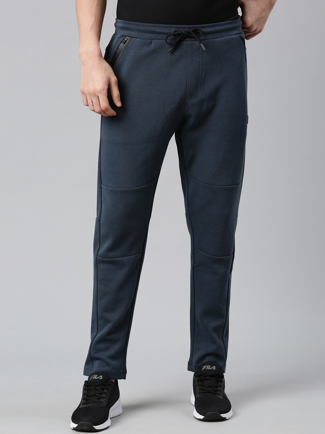 

Proline Men Cotton Mid-Rise Track Pant, Grey