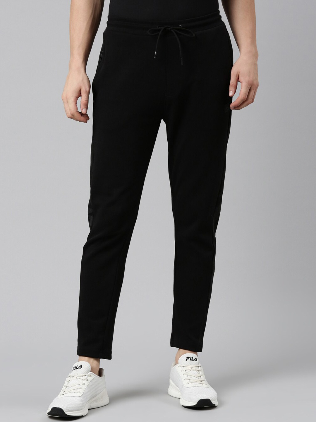 

Proline Men Mid-Rise Track Pants, Black