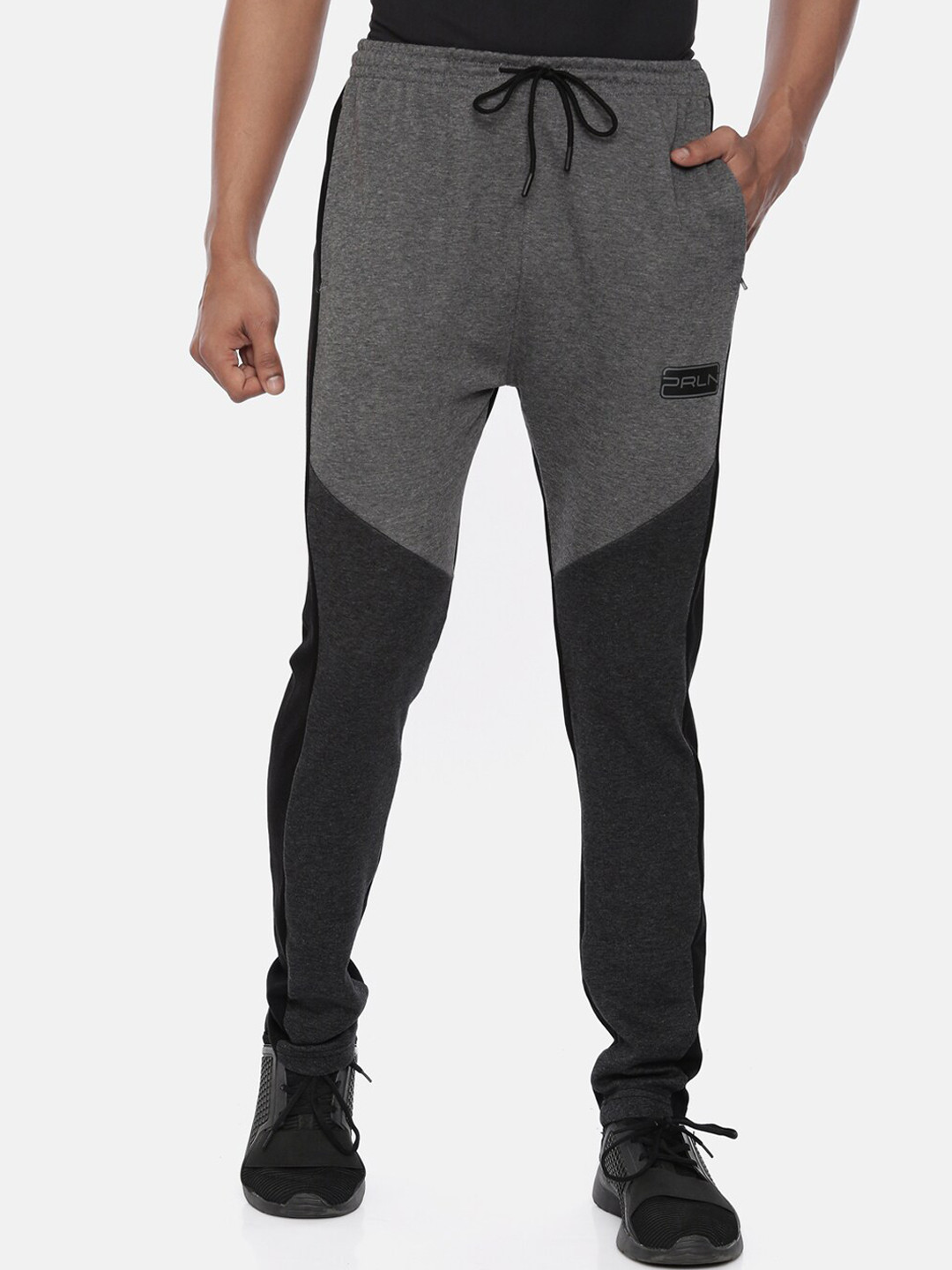 

Proline Men Mid-Rise Cotton Track Pants, Grey