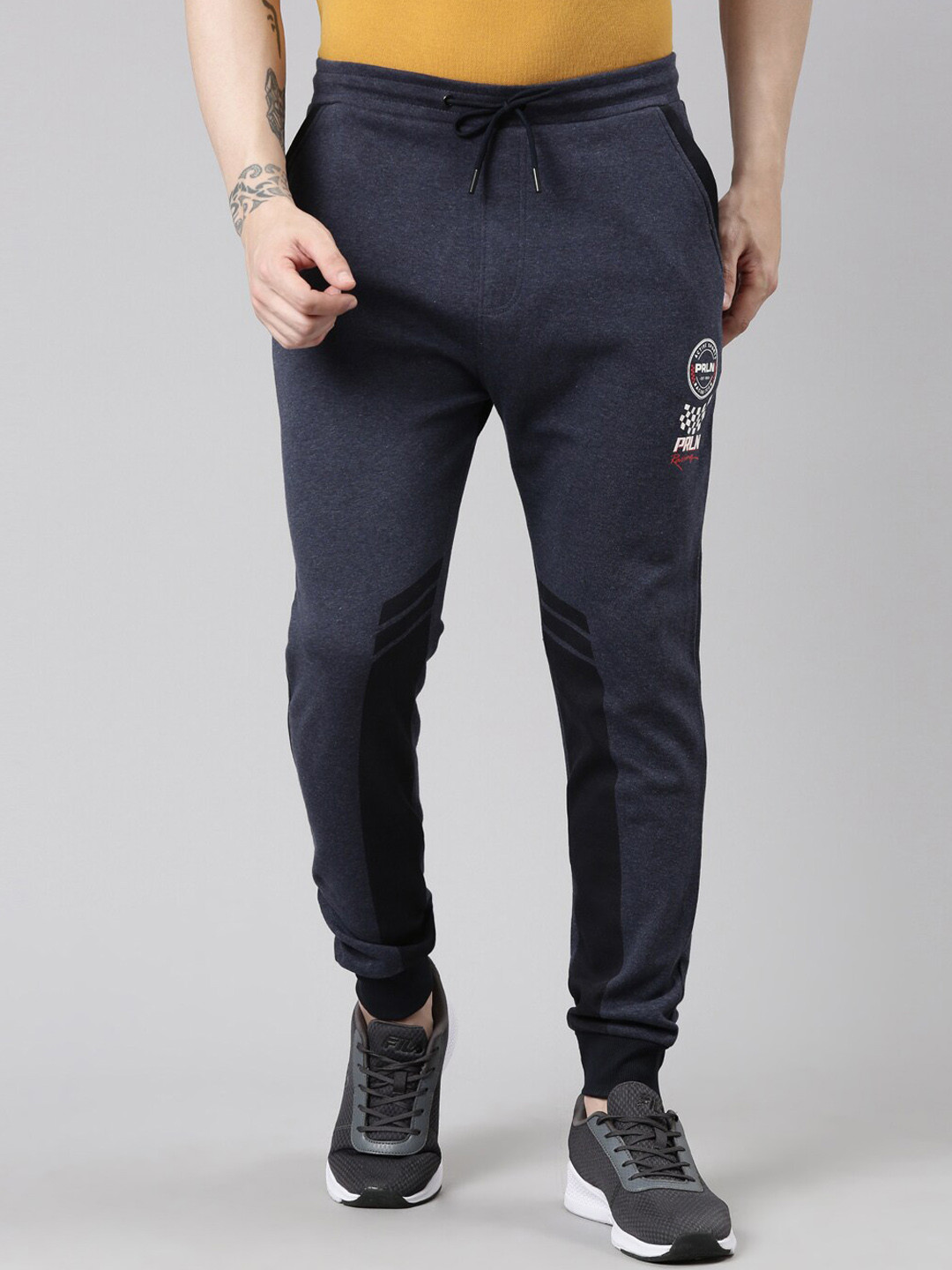 

Proline Men Mid-Rise Cotton Jogger, Blue