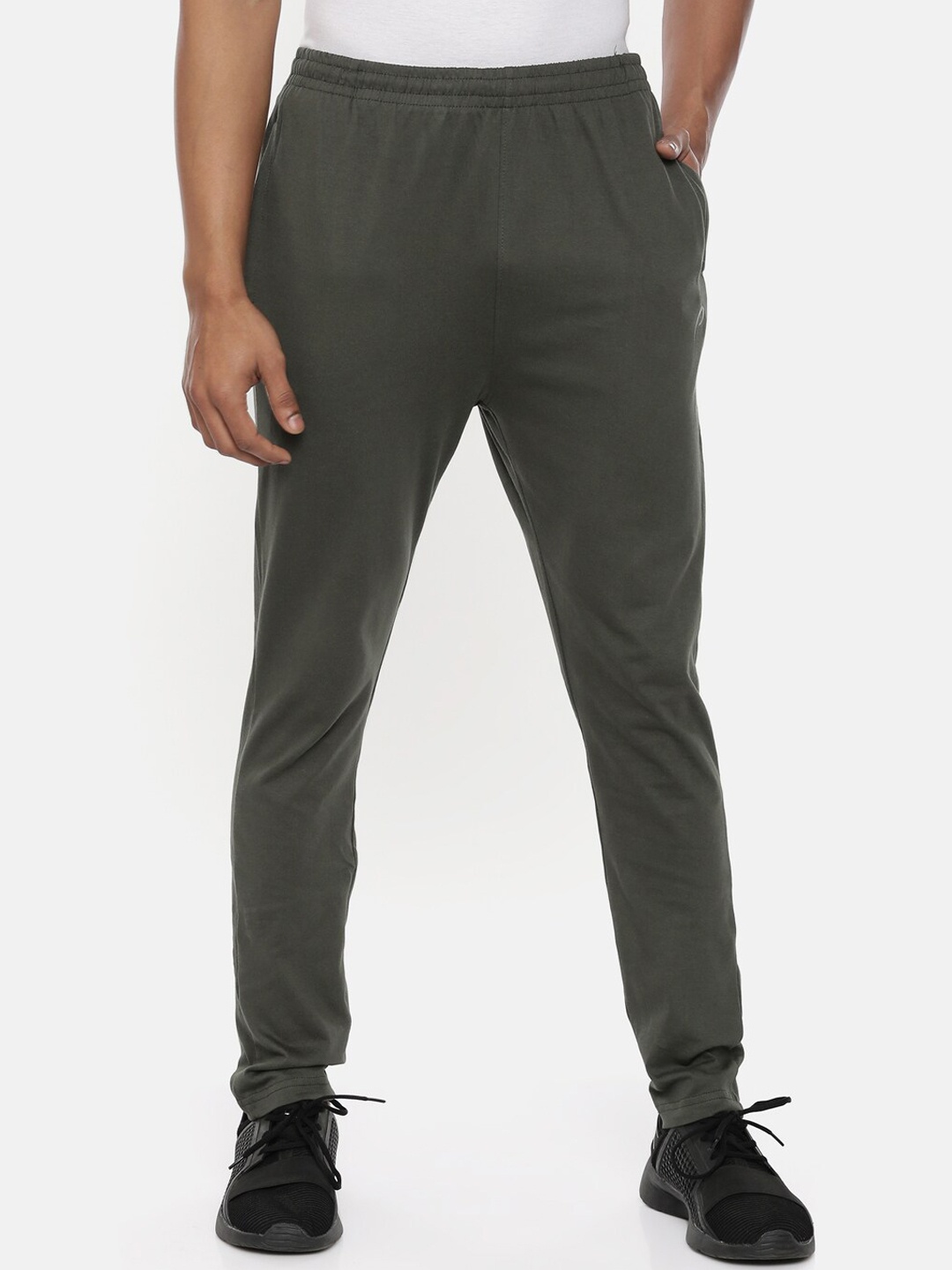 

Proline Men Mid-Rise Cotton Jogger, Olive