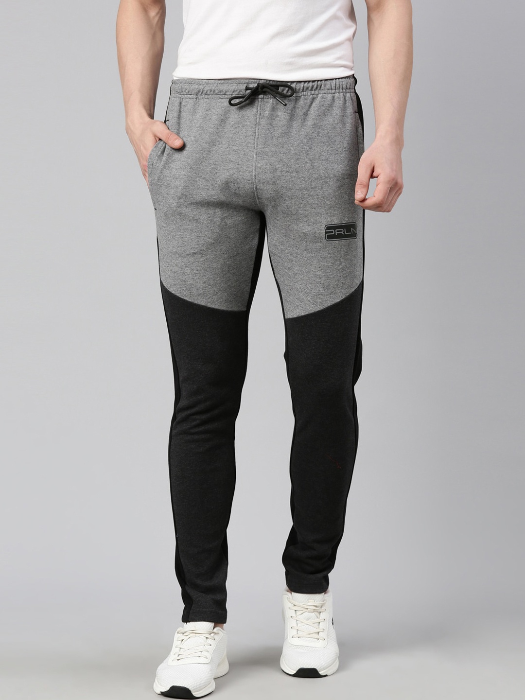 

Proline Men Mid-Rise Cotton Track Pants, Grey