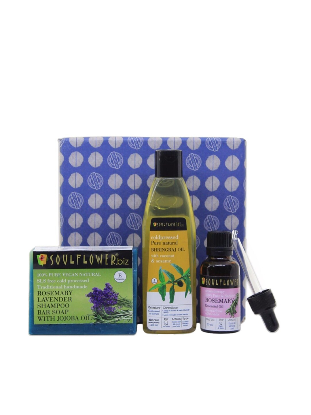 

Soulflower Hair Growth & Hair Fall Control Set Try Me, Multi