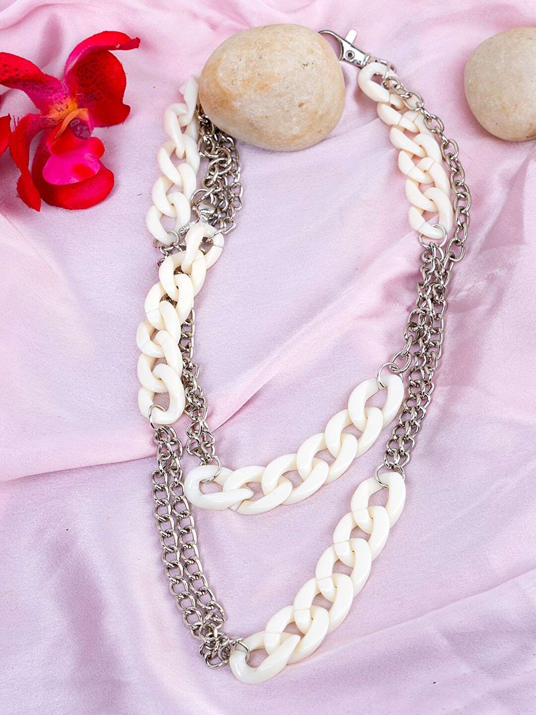 

Kazo Layered Chain, White