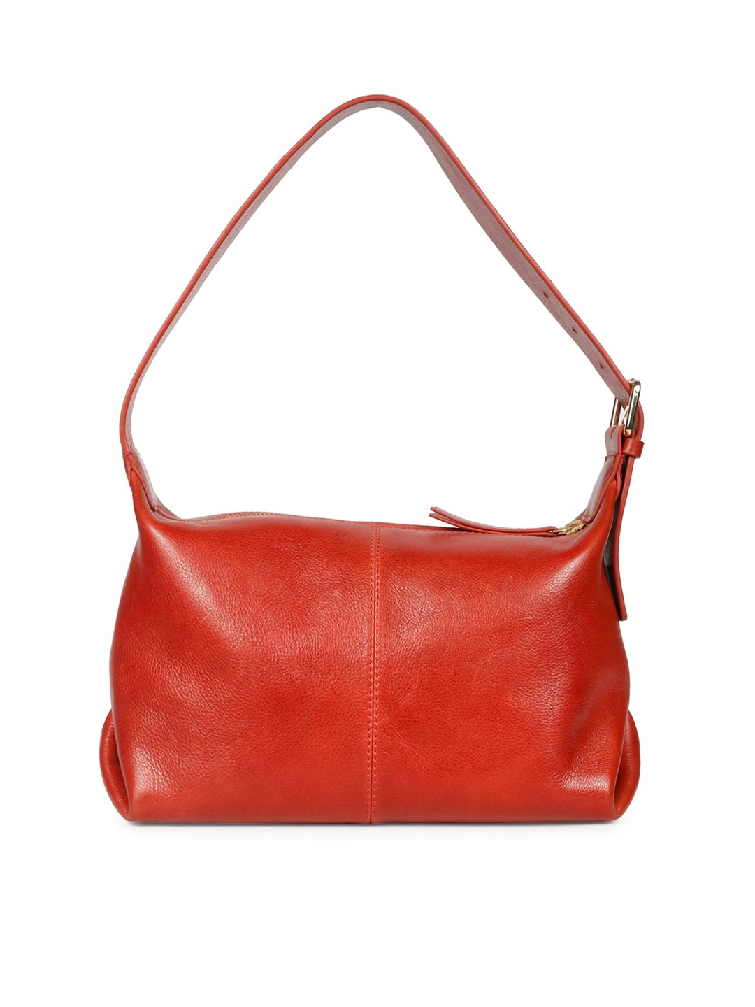 

Saint G Women Textured Leather Shoulder Bag, Red
