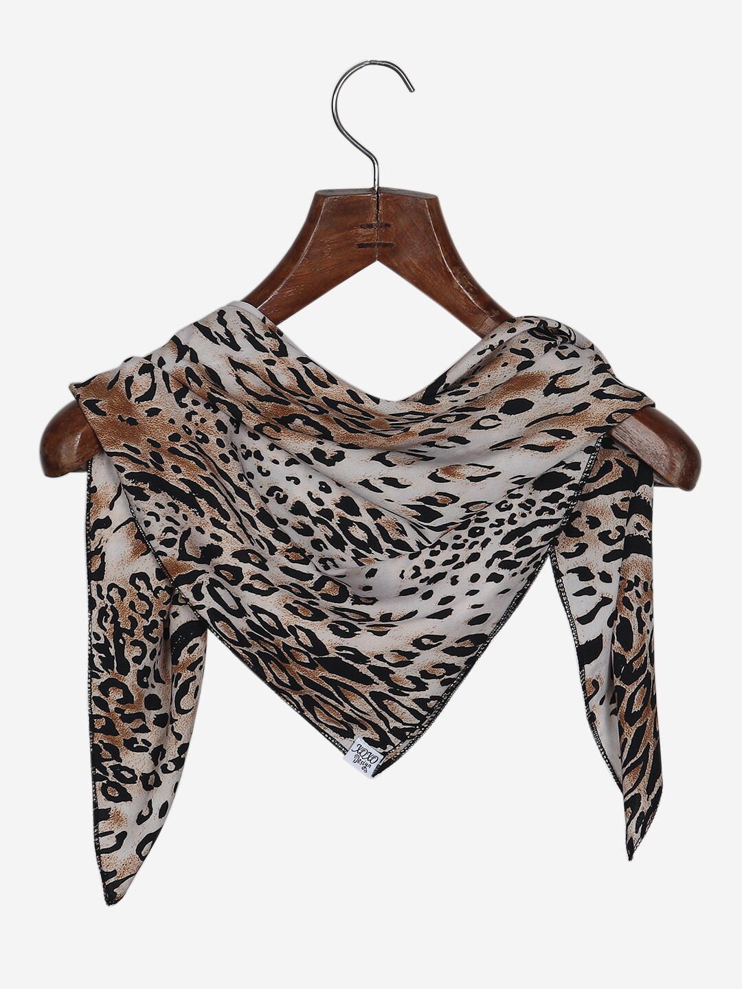 

XOXO Design Women Animal Printed Scarf, Off white