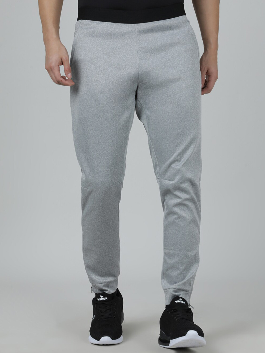 

Head Men Slim Fit Mid-Rise Joggers, Grey