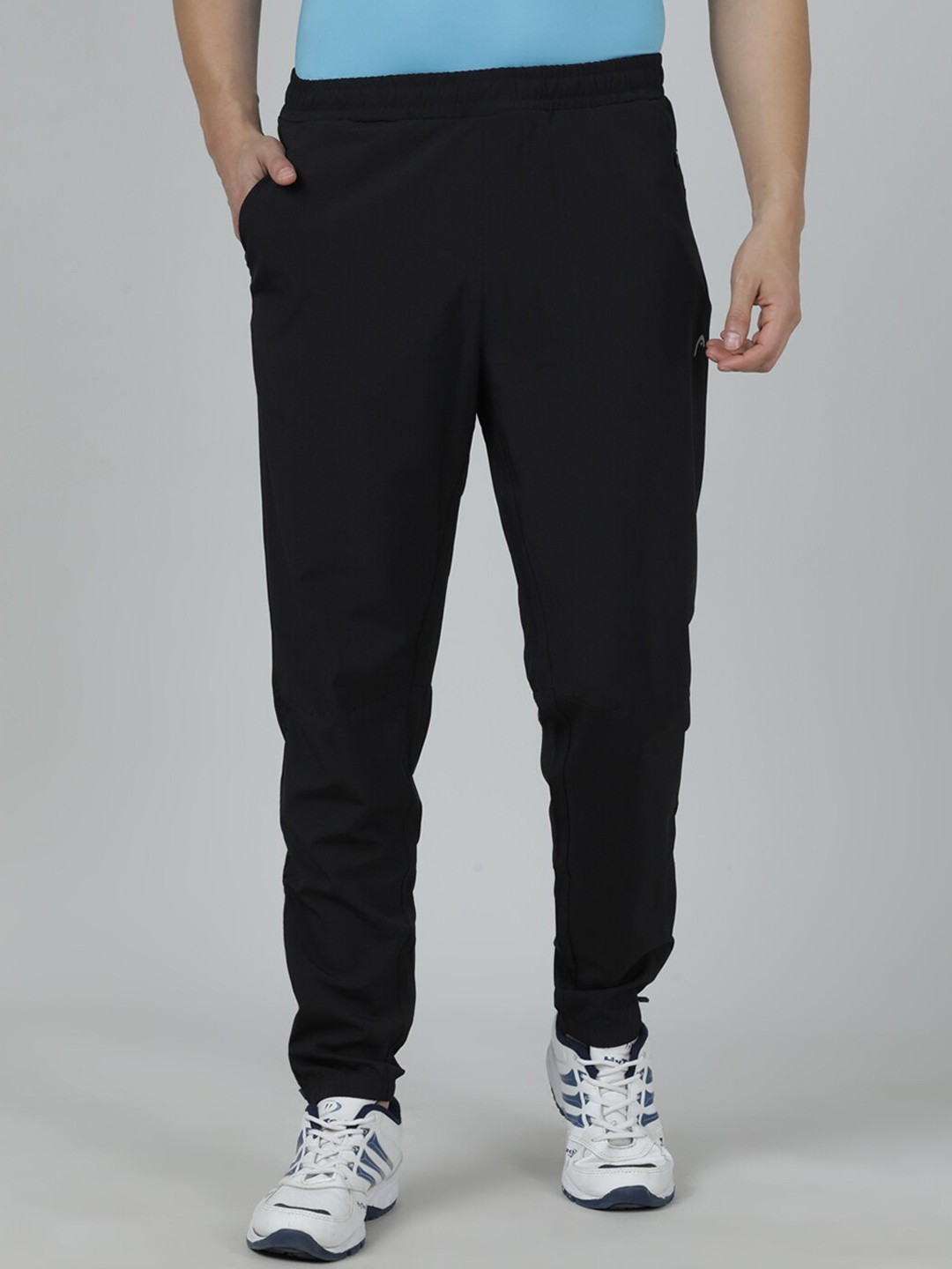 

Head Men Slim Fit Mid-Rise Joggers, Black