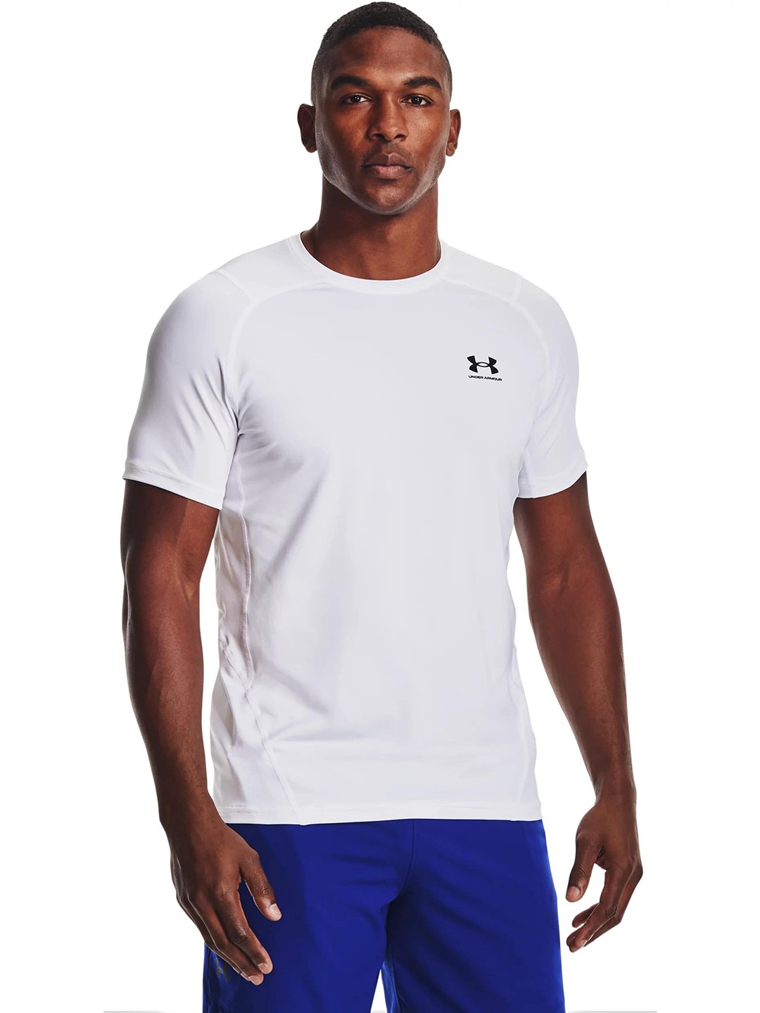 

UNDER ARMOUR Heatgear Fitted Training T-shirt, White