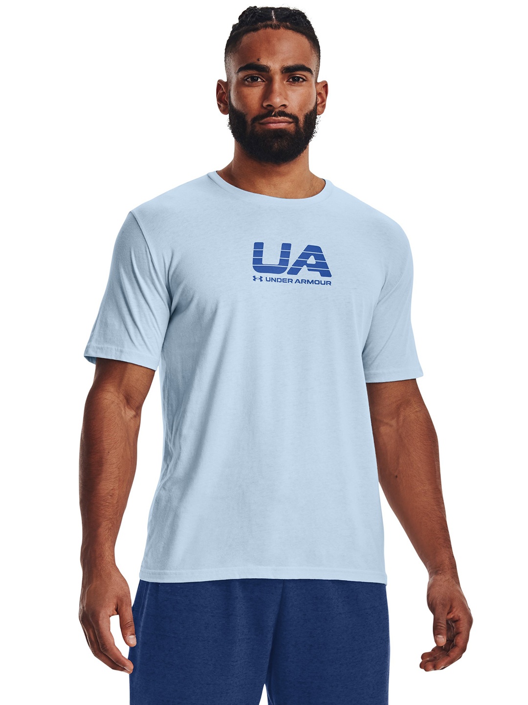 

UNDER ARMOUR Archive Vintage SS T-shirt, Blue