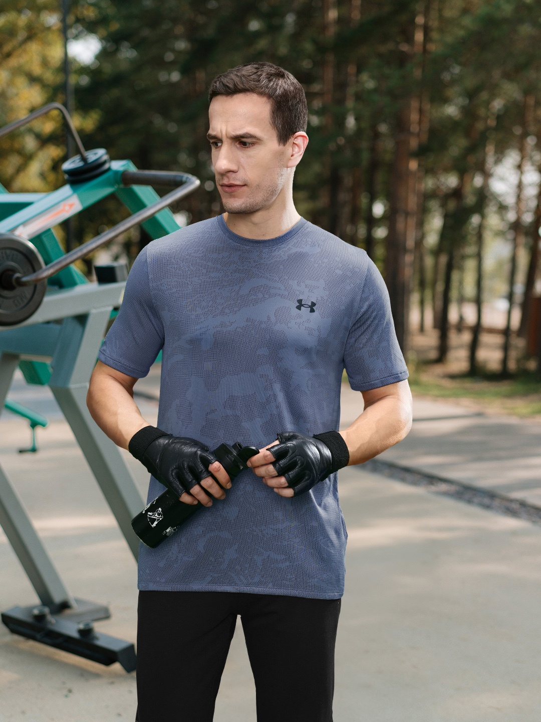 

UNDER ARMOUR Training Loose T-shirt, Blue
