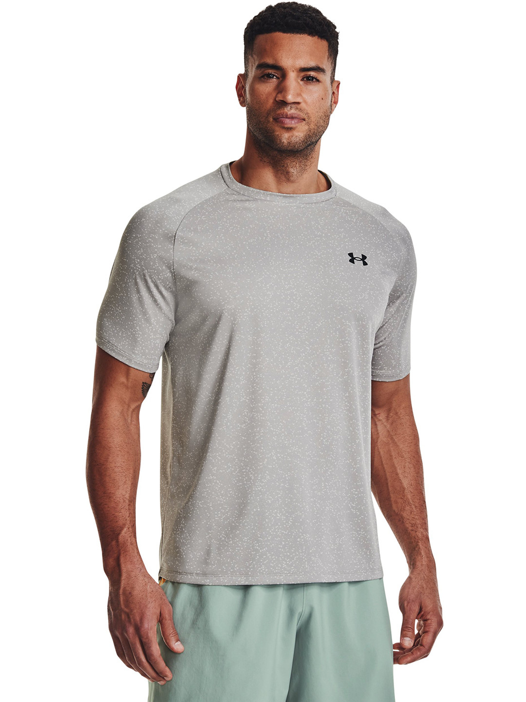 

UNDER ARMOUR Men Printed Loose T-shirt, Grey
