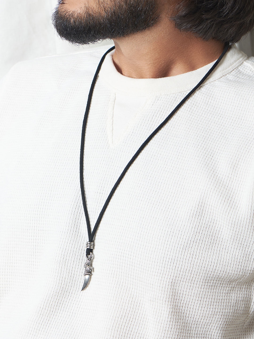 

The Bro Code Men Necklace, Silver