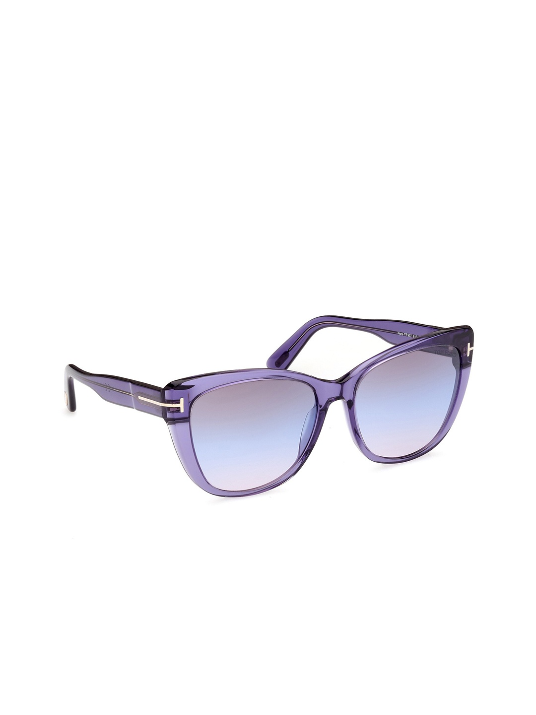 

Tom Ford Women Full Rim Cateye Sunglasses with UV Protected Lens FT0937 57 81B, Grey