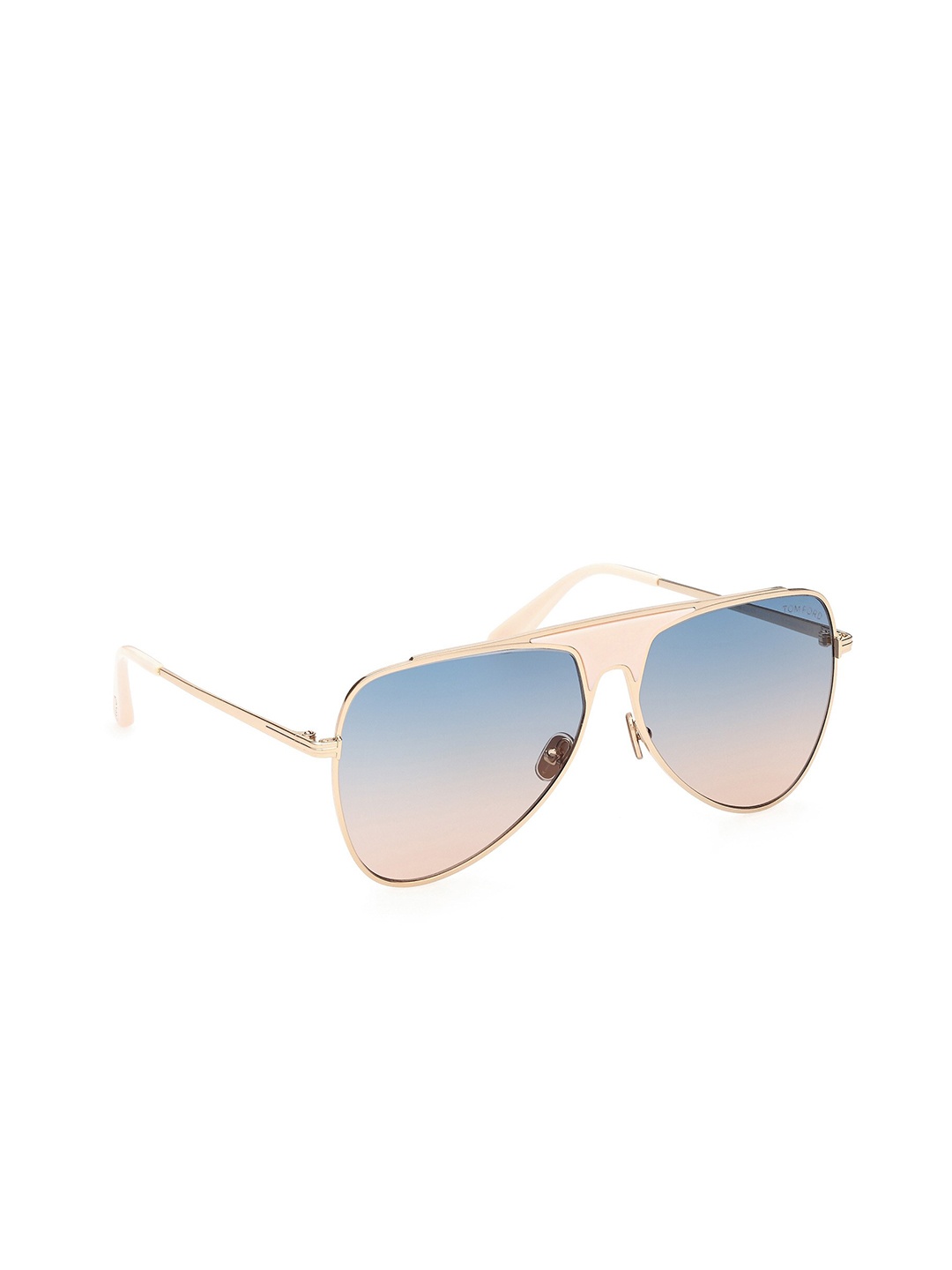 

Tom Ford Lens & Aviator Sunglasses With UV Protected Lens, Blue
