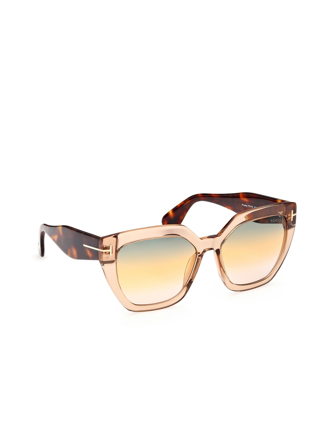 

Tom Ford Women Square Sunglasses with UV Protected Lens FT0939 56 45B, Grey